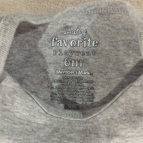 Baby Favorite Playwear Member’s Mark matching set - Picture 7 of 10